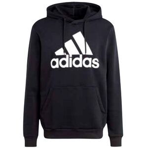 Men's Adidas Essential Black and White Pullover Fleece Hoodie
